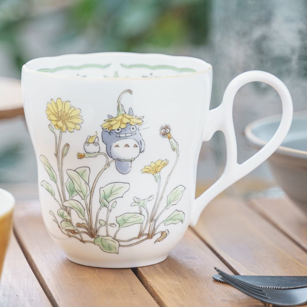 Studio Ghibli Noritake Totoro Bone China Mug 5 Designs Made in Sri Lanka