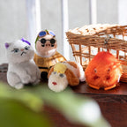 Studio Ghibli Porco Rosso – Fluffy Keychain Plush - Policci Rosso