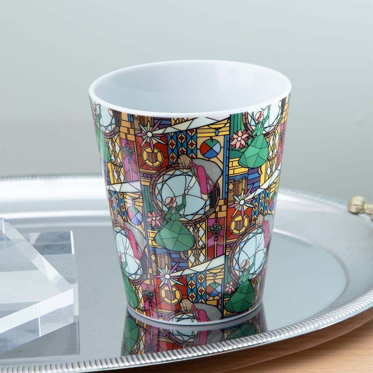 Donguri Closet Studio Ghibli Howl’s Moving Castle Stained Glass Art Mug Japan
