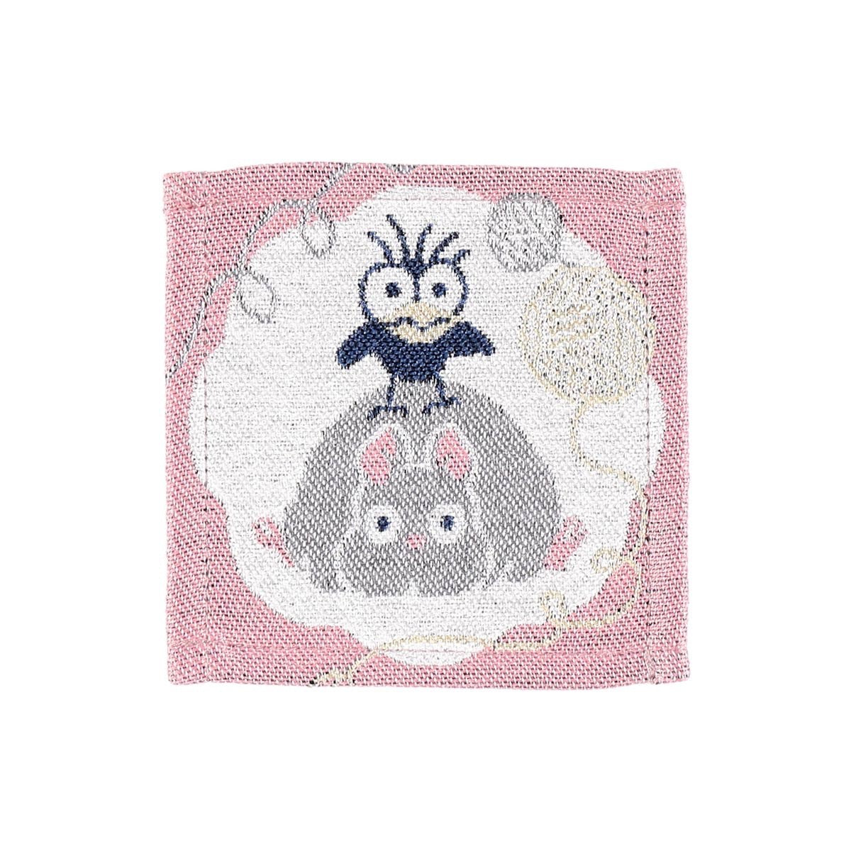 Studio Ghibli Spirited Away – Gobelin Woven Coaster Set 4pcs No-Face, Boh Mouse