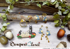 Studio Ghibli Donguri Closet Exclusive My Neighbor Totoro Acorn Earrings