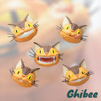 Studio Ghibli My Neighbor Totoro Catbus Face Magnet Set Full Box of 6