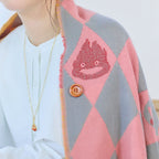 Studio Ghibli Howl’s Moving Castle Button Cape Shawl | Howl’s Mantle Style