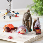 Studio Ghibli Official 3D 360 Keyring Character Charm Howl Ponyo 9 Styles Japan