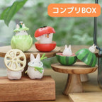 Studio Ghibli My Neighbor Totoro Vegetable Play Collection Complete Box 6 Figure