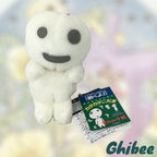 Studio Ghibli Princess Mononoke Kodama Baby Toy – Pull String Rattle set of 2