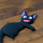 Studio Ghibli Kiki’s Delivery Service Jiji Magnetic Hook – Tail Hanger Key Holde