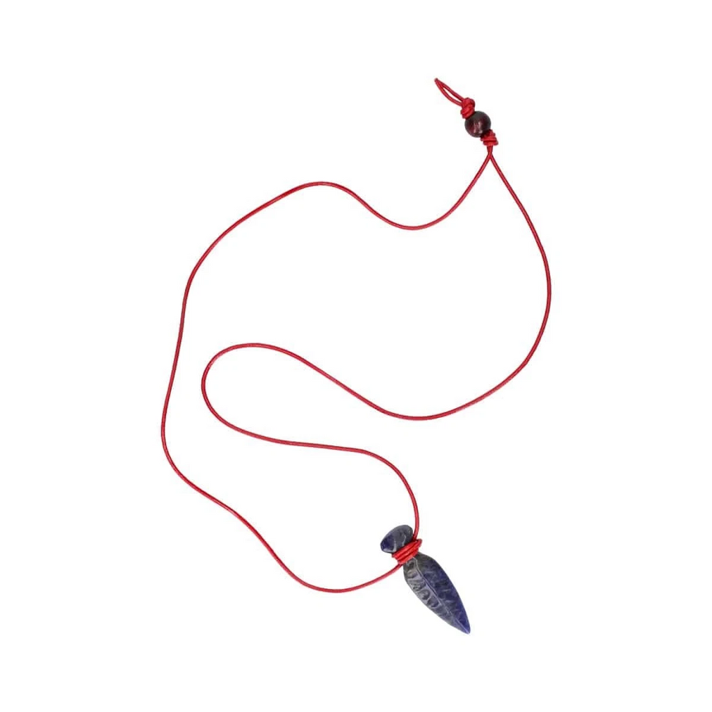 Studio Ghibli Princess Mononoke Pendant San’s Crystal Dagger with Sodalite Stone