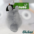 Studio Ghibli My Neighbor Totoro Fluffy Keychain – Big Totoro with Umbrella