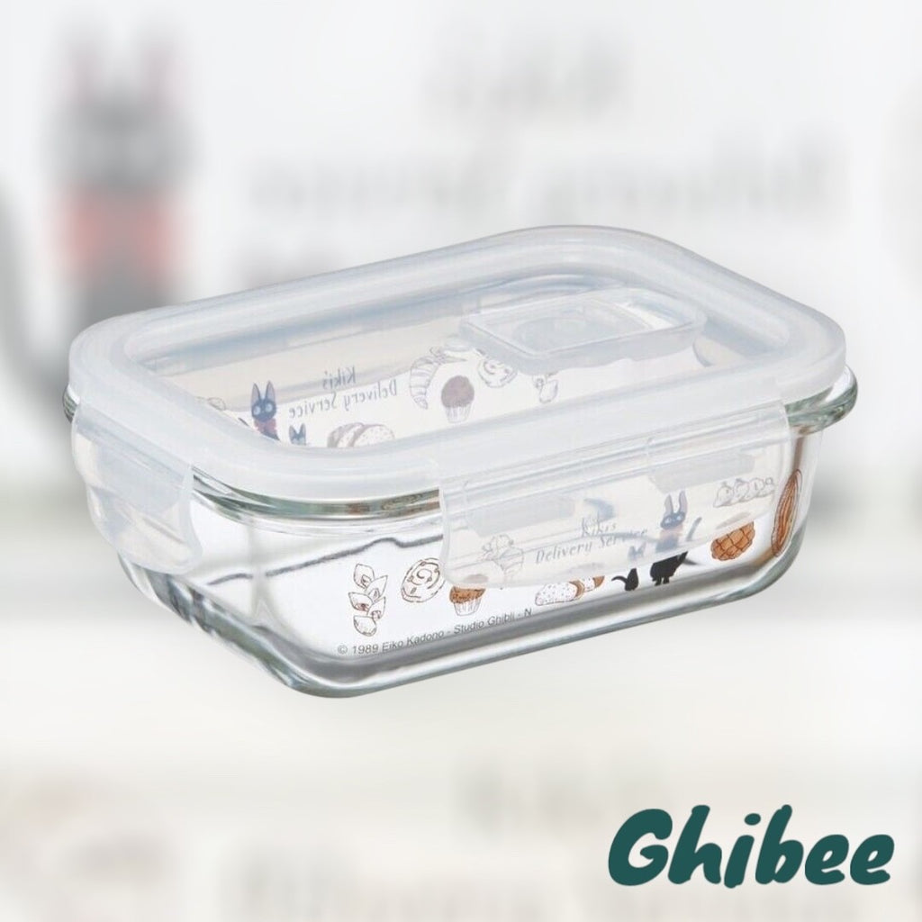 Studio Ghibli Kiki’s Delivery Service Jiji Heat Resistant Glass Food Container
