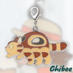 Studio Ghibli Museum My Neighbor Totoro Mei and catbus Emblem Keychain