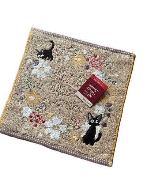 Studio Ghibli Mini Towel 25x25cm 100% Cotton Totoro Laputa & More Japan