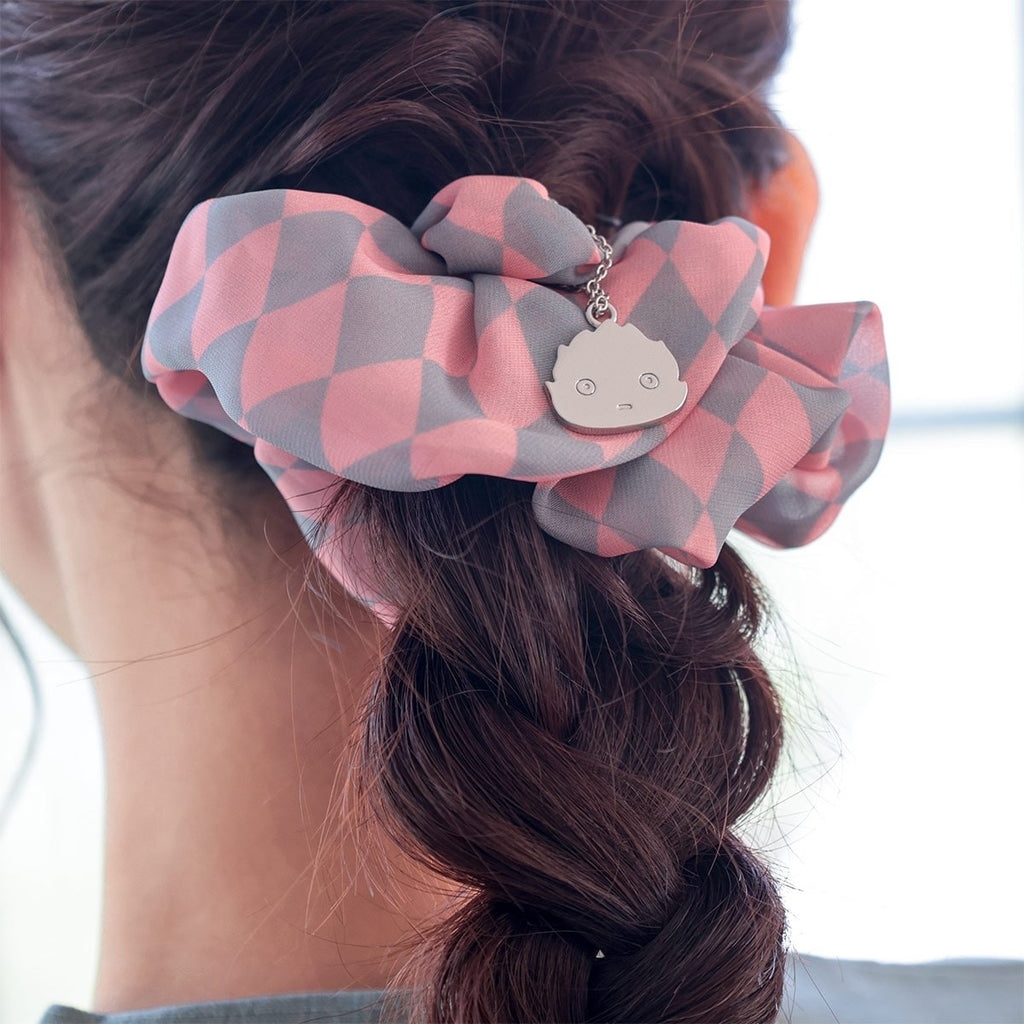 Studio Ghibli Howl’s Moving Castle Howl’s Mantle Design Scrunchie with Calcifer