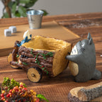 Studio Ghibli My Neighbour Totoro Planter Cover Tricycle with Forest Totoros