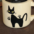 Studio Ghibli Kiki’s Delivery Service Jiji Flower Vase Mischievous Jiji in Mug