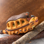 Studio Ghibli My Neighbor Totoro Catbus Pose Collection 6 Mini Figures Benelic