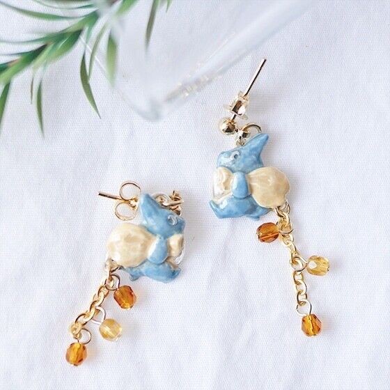 Studio Ghibli Earrings Totoro Mononoke Laputa Spirited Away Donguri Closet