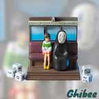 Studio Ghibli Spirited Away Perpetual Calendar  Chihiro  No-Face Scene Figurine