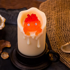 Studio Ghibli Howl’s Moving Castle Calcifer Flickering Candle Light Collectible