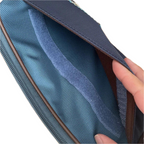 Studio Ghibli Laputa Castle Sky Flapter Cushion Tablet Pouch Navy Benelic