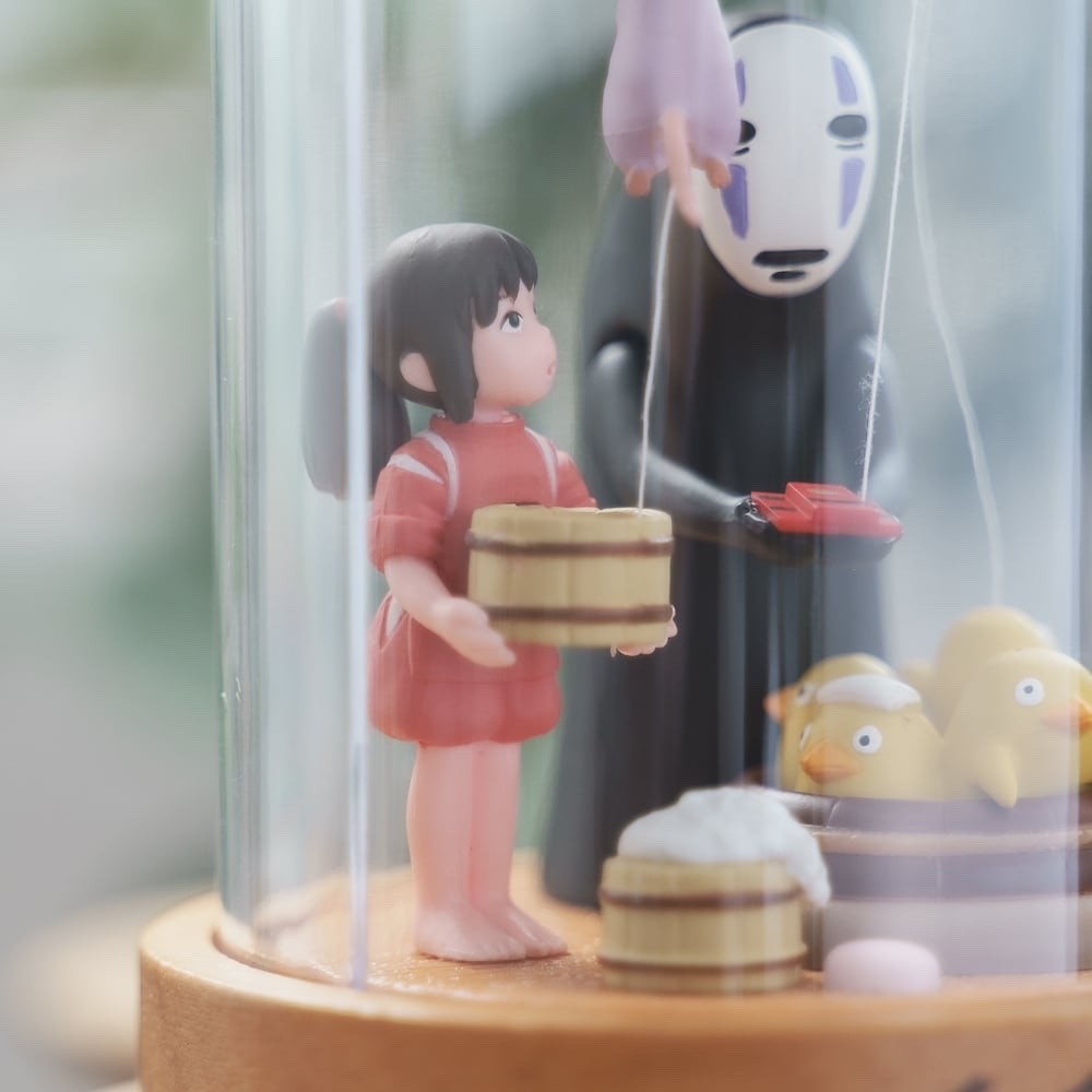 Studio Ghibli Spirited Away No-Face Marionette Music Box Official Japan