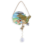 Studio Ghibli My Neighbor Totoro Wind Series Sun Catcher Stained Glass Japan