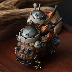 Studio Ghibli Howl’s Moving Castle Motorised Walking Figure Light Up Calcifer