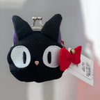 Studio Ghibli Kiki’s Delivery Service Jiji Polka Dot Retro Coin Purse Rare