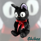 Studio Ghibli Kiki’s Delivery Service “Fluffy Sitting Jiji” Plush Toy S Size – S
