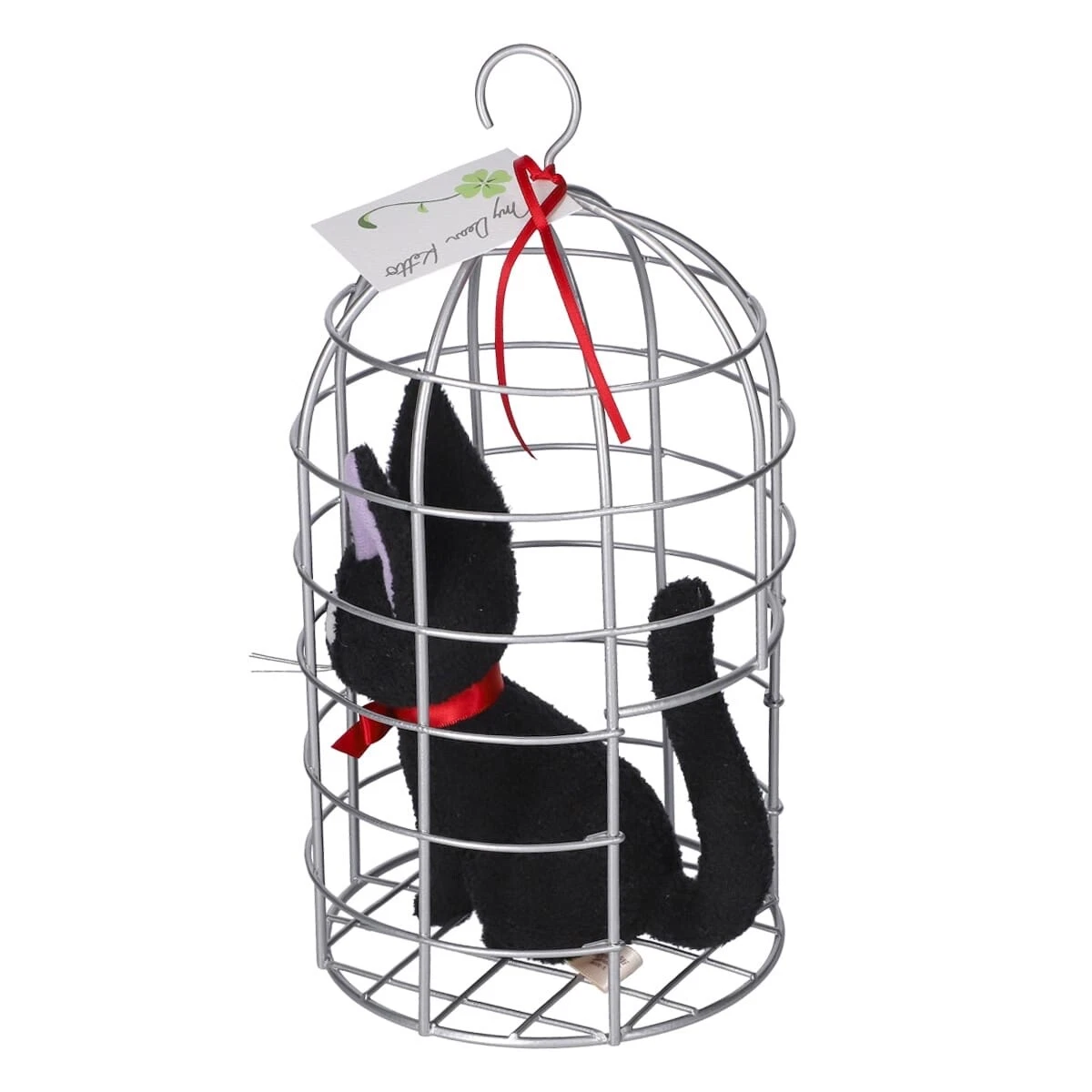 Studio Ghibli Kiki’s Delivery Service Plush Gigi in Basket M Size Official Japan
