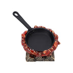 Studio Ghibli Howl’s Moving Castle Calcifer Antique Tray – Frying Pan Design
