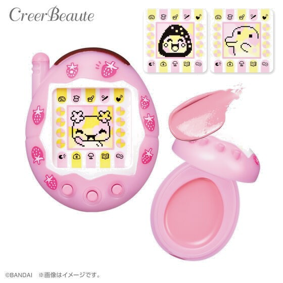 Bandai Tamagotchi Lip & Cheek Balm Retro Vintage Makeup Collection 4 Types