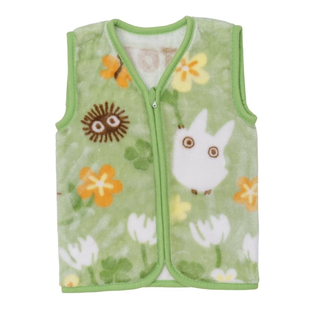 Studio Ghibli Totoro Catbus Jiji Kids Sleeper Vest Soft Warm Gift Japan
