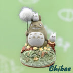 Studio Ghibli My Neighbor Totoro Music Box – Dandelion Rotating Ceramic Figurine