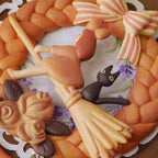 Studio Ghibli Kiki Delivery Service Bread Wreath Wall Decor Collectable Japan