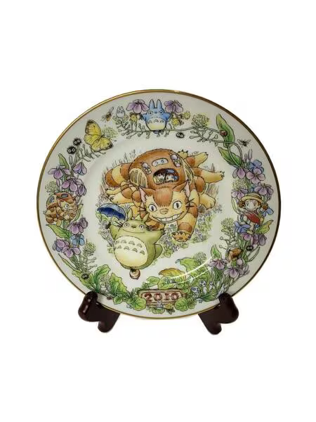 Rare Studio Ghibli Noritake Totoro Memorial Collector Plate 1997–2013 Official