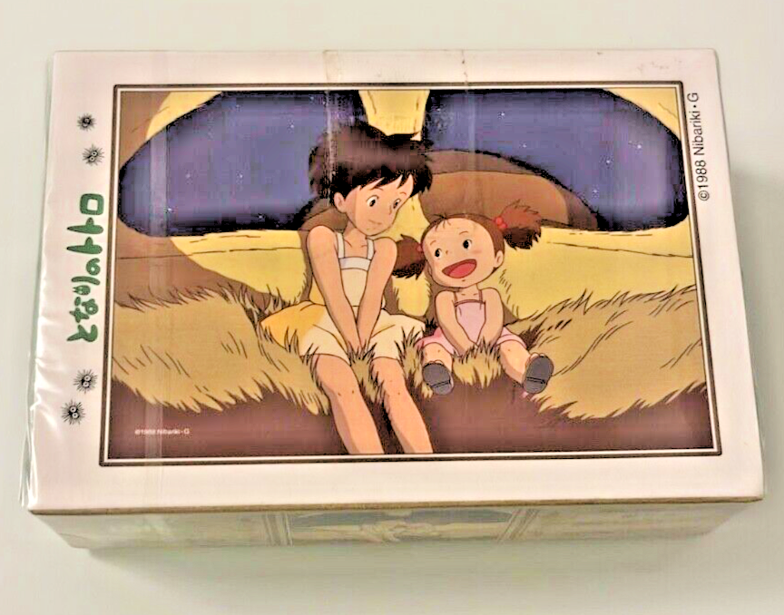 Studio Ghibli Mini Jigsaw Puzzle + Official Totoro Puzzle Frame 150 Piece Set