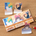 Studio Ghibli Die-Cut Sticky Notes Set Totoro Spirited Away Howl’s Kiki’s