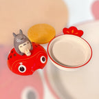 Studio Ghibli Totoro Figure on Goldfish Aroma Candle & Jewellery Holder Rare