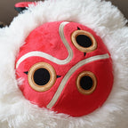 Studio Ghibli Princess Mononoke San Mask Cushion Official Plush Pillow Japan