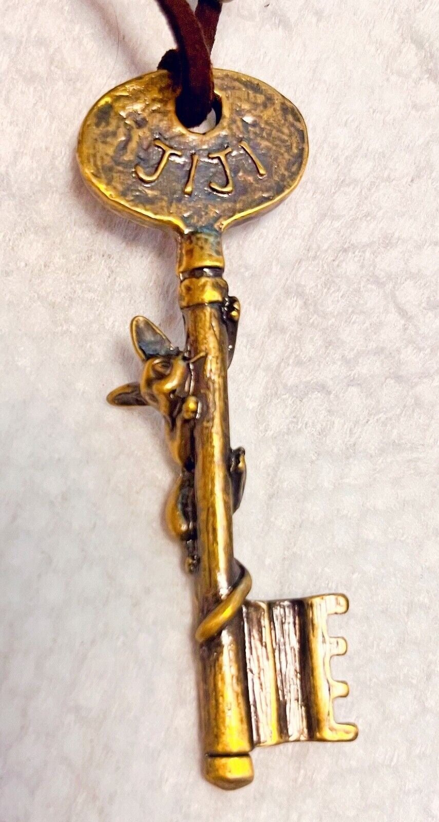 Studio Ghibli Kiki’s Delivery Service Antique Key Bag Charm Necklace Rare