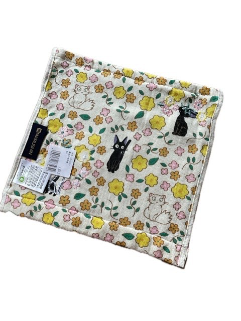Studio Ghibli Mini Towel 25x25cm 100% Cotton Totoro Laputa & More Japan