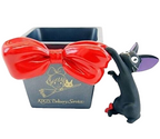 Studio Ghibli Kiki’s Delivery Service Jiji Red Ribbon Storage Holder Rare Japan