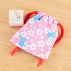 Studio Ghibli My Neighbor Totoro Drawstring Bag & Wooden Stamp Set