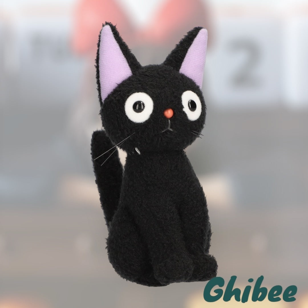 Studio Ghibli Kiki’s Delivery Service Plush – Jiji Lookalike Cat Japan