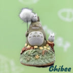 Studio Ghibli My Neighbor Totoro Music Box – Dandelion Rotating Ceramic Figurine