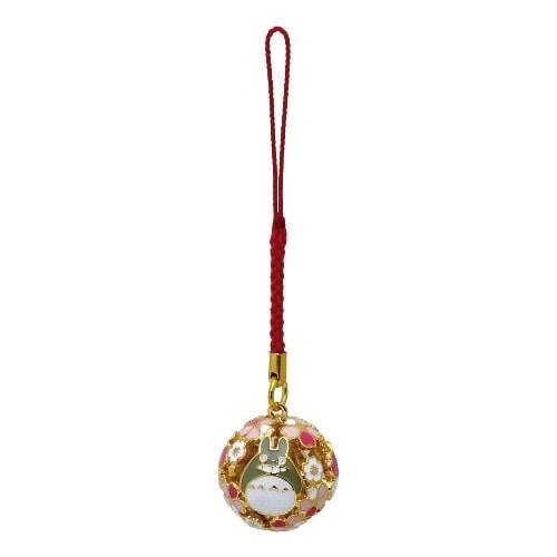 Studio Ghibli My Neighbor Totoro Bell Charm Big & Small Totoro Sakura Design