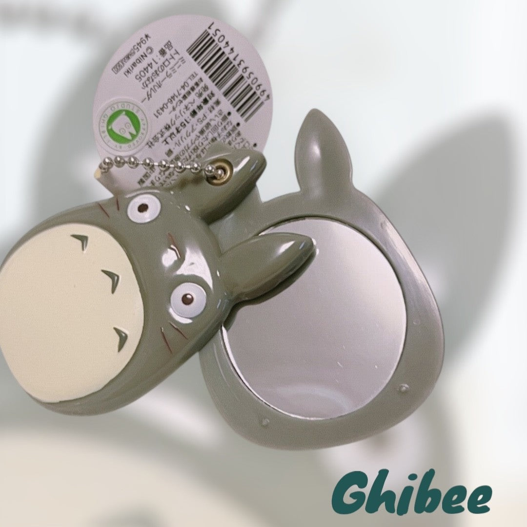 Studio Ghibli My Neighbor Totoro Compact Mirror Keychain Rare Limited Edition