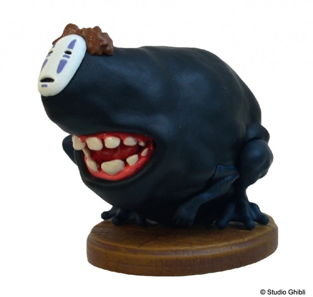 Studio Ghibli Spirited Away No Face Pose Collection Figure Set of 6 Rare