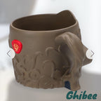 Studio Ghibli Laputa: Castle in the Sky Cup Planter Cover – Peaceful Days (Ceram